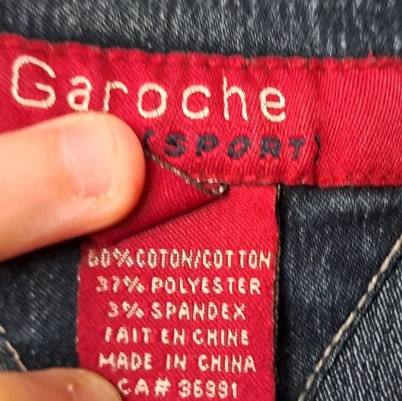 Garoche dark wash denim jacket - Picture 2 of 4